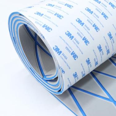 Imagem de HXBYX Revestimento de barco de espuma vinílica acetinada com revestimento adesivo 3M 6 mm de espessura diamante deck marítimo tapete autoadesivo para caiaque iate piscina RV 238.8 cm x 111.5 cm/71.9