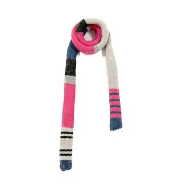 Imagem de Cachecol feminino, cachecol skinny, cachecol colorido de 109 cm para mulheres, cachecol feminino de acrílico e lã, cachecol fácil de combinar para mulheres, cachecol para mulheres, Colorido, standard