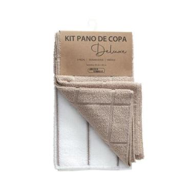 Imagem de Kit Pano de Copa 02 peças 40x48cm - Jolitex Deluxe - Jolitex Ternille,