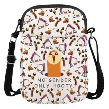 Imagem de Gzrlyf TOH Merch Bolsa tiracolo inspirada em coruja anime para fãs de programas de TV bolsa de viagem, Bolsa transversal Onlyhooty