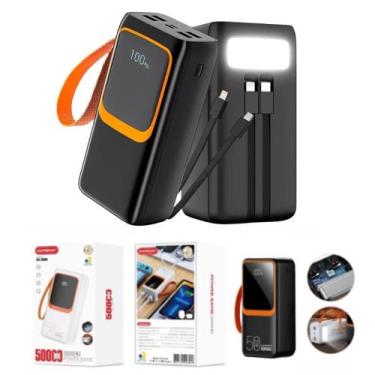 Imagem de Carregador Turbo Postatil Power Bank Kapbom KA-9890 50000mAh Display D
