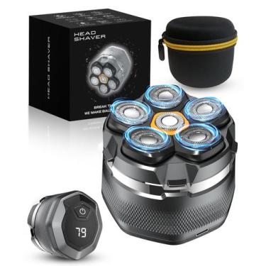 Imagem de Barbeador Elétrico Detona Magnetic 6D - À Prova D'Água IPX8