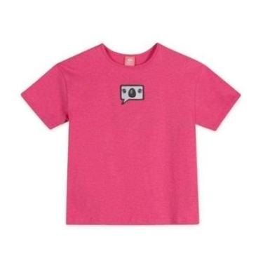 Imagem de Lilica Blusa Manga Curta Infantil Rosa-Feminino