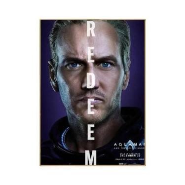 Imagem de Pôster Adesivo de Parede Aquaman e o Reino Perdido - Decoração Vintage