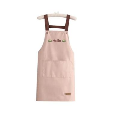 Imagem de Avental de Cozinha Impermeável Sem Mangas com Bolsos - Ideal para Chef