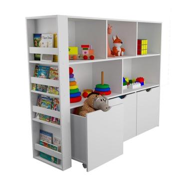 Imagem de Estante Infantil Com Livreiro Alma 100% Mdf