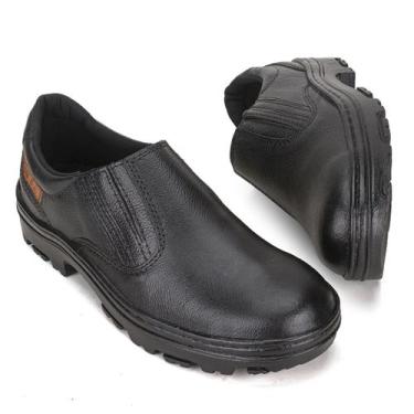 Imagem de Sapato De Segurança Epi Conforto Original Biqueira PVC - RGN, 38, Pret