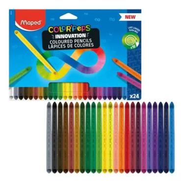 Imagem de Lápis de Cor com 24 Cores ColorPeps Infinity 861601 - Maped