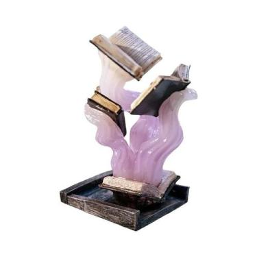 Imagem de Ornamento De Livro Mágico Flutuante Feito À Mão, Torre De Dados, Estan