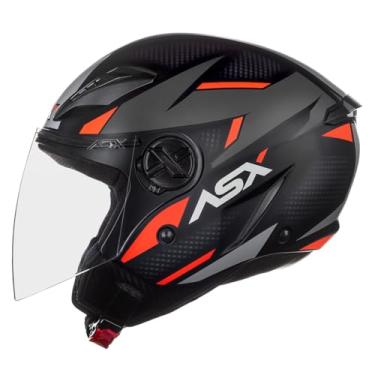 Imagem de Capacete Feminino Masculino Asx Aberto City Air Square Moto (56)