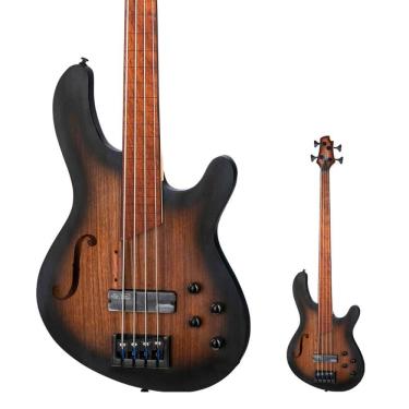 Imagem de Baixo 4 Cordas Fretless Ativo Cort B4FL MHPZ OPTA