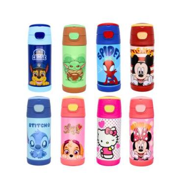Imagem de Garrafa Térmica Infantil Escolar Handle 350 ml Original Disney Zona Cr