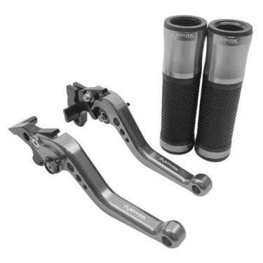 Imagem de Manete Manopla Esportivo Yes Gsr 125 150i Intruder 125 Riva - Stark Ra