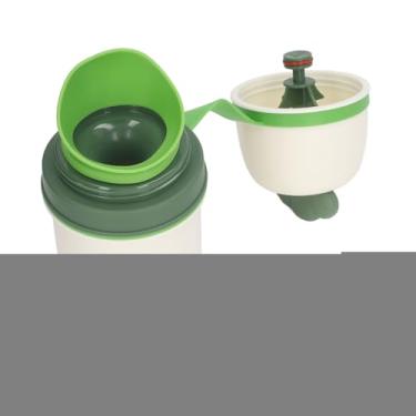 Imagem de Copo infantil para fazer xixi, vaso sanitário de grande diâmetro, portátil, funil macio, mamadeira de viagem para viagem para bebês meninas e crianças pequenas (branco)