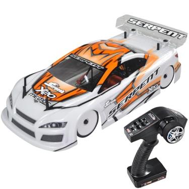 Imagem de Serpent X20 1/10 RC Touring Car RTR, 4WD Fast Electric RC Car with Brushless Motor, Carbon Fiber & CNC Aluminum Parts, High Speed, Batteries and Charger Not Included (Orange)