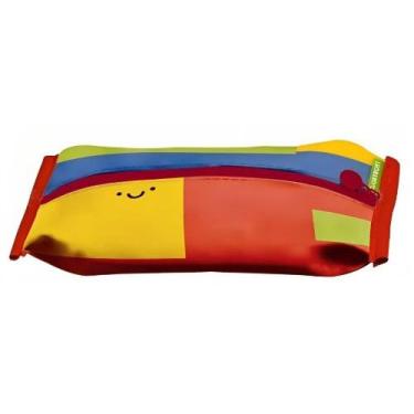 Imagem de Estojo Escolar Porta Lápis Retangular 9,5x23x4,5cm Solar Leo&Leo