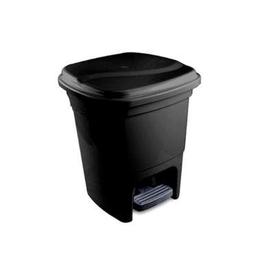 Imagem de Lixeira com Pedal Plasvale 15l Preta