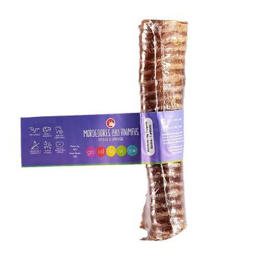 Imagem de Mordedor Natural Para Cães Goodlovin Big Traqueia Bovina