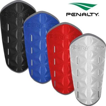 Imagem de Caneleira Penalty Matis X Oficial Original Unissex, Branco