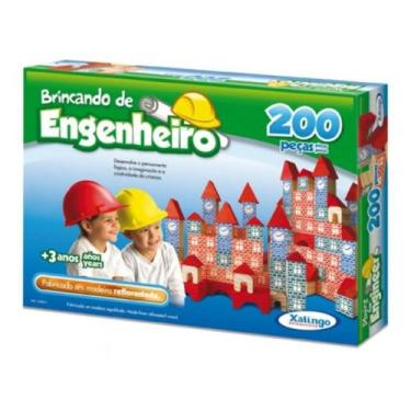 Imagem de Brincando de Engenheiro 200 Peças Xalingo