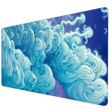 Imagem de Mouse Pad Gamer Speed Extra Grande Profissional 90x50  -  Nuvem