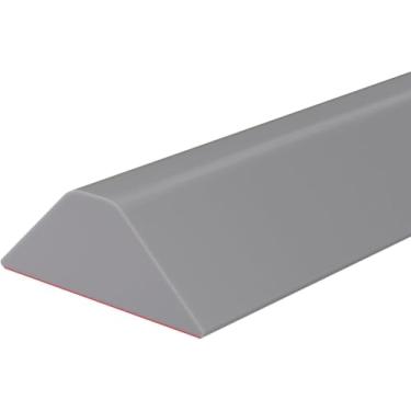 Imagem de Fita de retenção de barragem de água de silicone flexível de corte autoadesivo de 2 metros Faixa de limite de chuveiro Fita de separação antivazamento úmida e seca Proteção contra respingos para