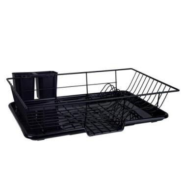 Imagem de Escorredor de Louças com Bandeja e Válvula de Escoamento - MOR