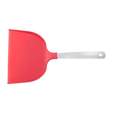Imagem de Generic Pá de Nylon para Panquecas, Ovo Largo, Espátula para Hambúrguer, Peixe, Virador de Panquecas para Assadeira Elétrica, Cozinhar e Servir em Casa, Vermelho