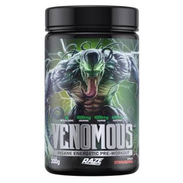 Imagem de Suplemento Alimentar Pré-treino Venomous 300g - Raze Labs (300g, Strawberry)