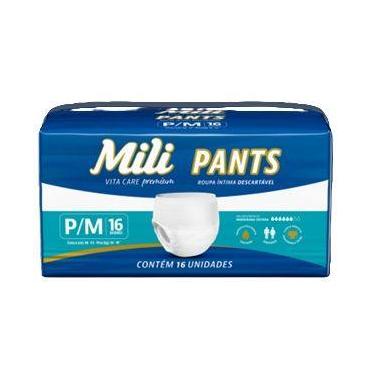Imagem de Roupa intima descartável mili vita care pants p/m 16un - Mili S/A