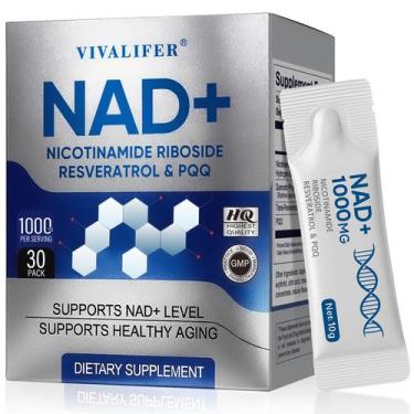 Imagem de Suplemento DQQI NAD+ Liquid 30 pacotes com NR e resveratrol