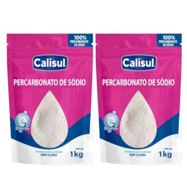 Imagem de Kit 2un Percarbonato de Sódio 1 KG - Tira Manchas, Limpeza Profunda sem Cloro (2KG)