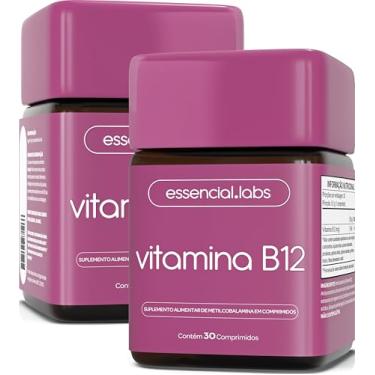 Imagem de 02 POTES DA VITAMINA B12 METILCOBALAMINA - FÓRMULA AVANÇADA COM MÁXIMA ABSORÇÃO E PUREZA - 60 DOSES