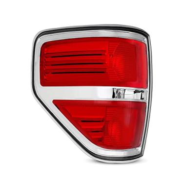 Imagem de telpo Luz traseira compatível com 2009 2010 2011 2012 2013 2014 09 10 11 12 13 14 2009-2014 Ford F150 F-150 Conjunto de luz traseira de caminhonete (lado do motorista)