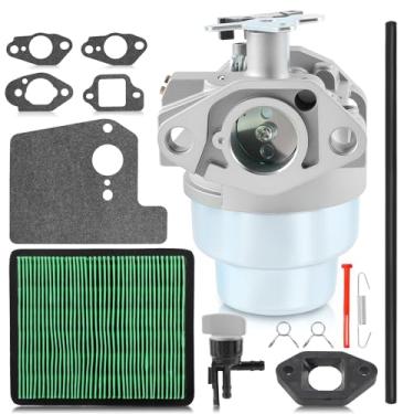 Imagem de Carburador GCV160 compatível com Honda GCV160 GCV160A GCV160LA HRB216 HRS216 HRT216 HRZ216 Carb substitui 16100-ZM0-804 16100-ZM0-023 16100-Z00-Z00 L-023 16100-Z0L-013 16100-Z0L-003 com filtro de ar