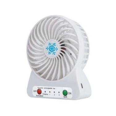 Imagem de Mini Ventilador Portátil Bateria Recarregável Dobravel 3 Velocidades B