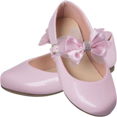 Imagem de Sapatilha Feminina Infantil Sapato Social Festa Juvenil - Pepite, Rosa