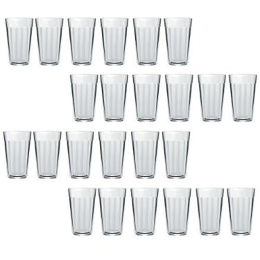 Imagem de Conjunto Com 24 Copo Americano Long Drink 345ml Vidro Nadir - NADIR FI