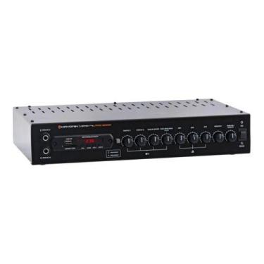 Imagem de Amplificador Ms4000 Mult Setores 4c Hayonik 400w Rms Bivolt , Preto