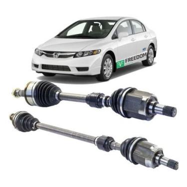 Imagem de Semi eixo honda new civic 1.8 16v automático.2006 á 2011 kit c/2 unida