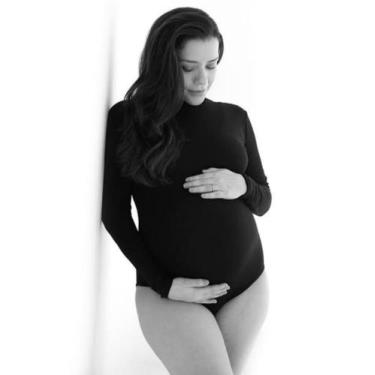 Imagem de Body para ensaio Gestante - FREITAS MODAS, Branco, P