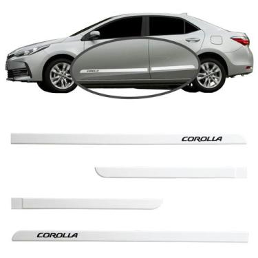 Imagem de Friso Porta Toyota Corolla Original Branco Polar 2008 à 2024