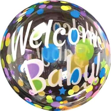 Imagem de Balão Bubble 20 Customizado - PartiuFesta