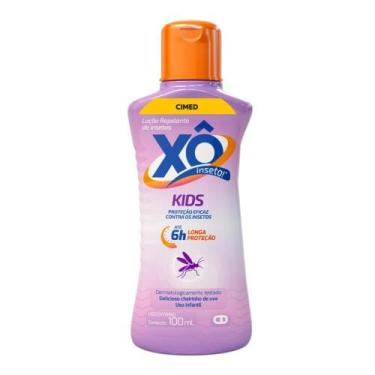 Imagem de Xô inseto kids loção repelente com 100ml cheiro de uva - CIMED