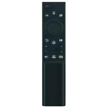 Imagem de Controle remoto de substituição de voz BN59-01357F compatível com Samsung Smart TV QN75LS03A QN65LS03ADF QN60Q6DAAF QN65Q8DAAF QN32Q60AAF QN85Q80AAF QN50QN90AAF QN65QN900AF QN85Q80AAF 85QN8 5AAF