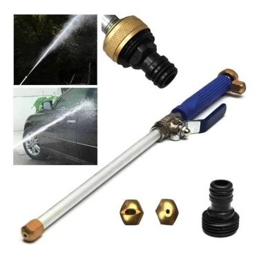 Imagem de Esguicho Lava Jato Alta Pressão Mangueira Economia água Limpa Quintal Chao Jardim Carro