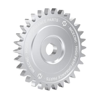 Imagem de NICECNC Engrenagem de bomba de óleo de motocicleta compatível com Yamaha Raptor 700 2006-2024, Raptor 700R 2009-2024, Raptor 660R 2001-2005 ATV peças de motor de substituição