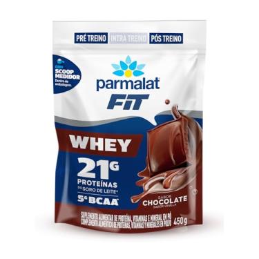 Imagem de Parmalat Whey Protein Em Pó Chocolate Whey Fit 450G