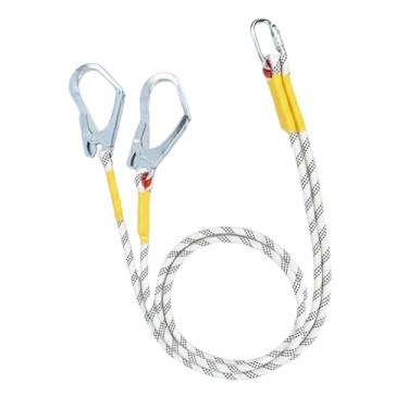 Imagem de Milageto Equipamento de proteção para adultos, cordão de segurança com mosquetão, Gancho Simples de 2