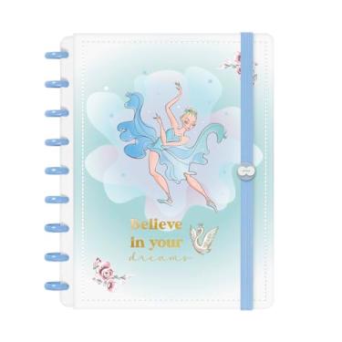 Imagem de Caderno De Disco Inteligente Iscool M Voalá Princesas Believe